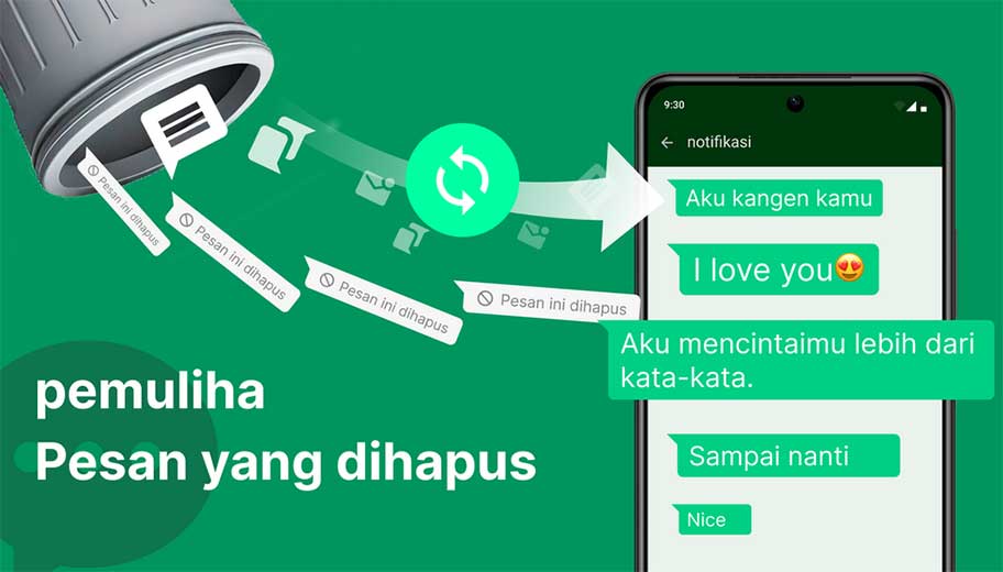 Cara melihat pesan WA yang telah dihapus