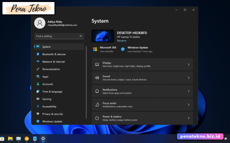 Cara Mengatur Brightness Windows 11
