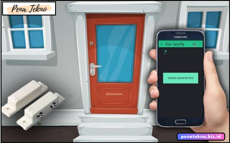 Memprogram Sensor untuk Notifikasi Keamanan