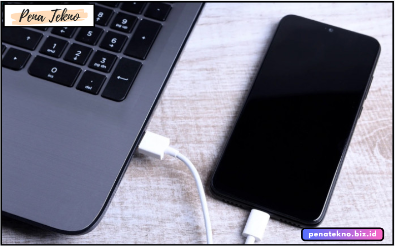 Mengambil Foto Langsung Dari Laptop Melalui HP