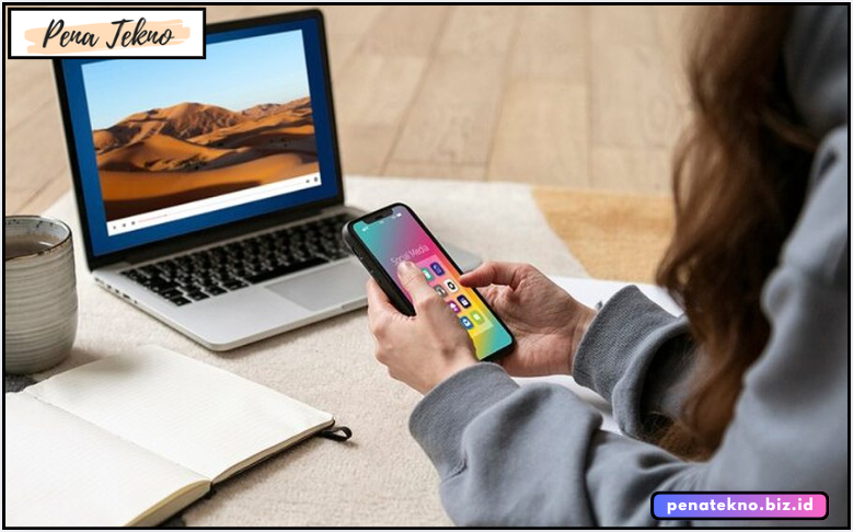 Menggunakan Mode Transfer File Pada HP