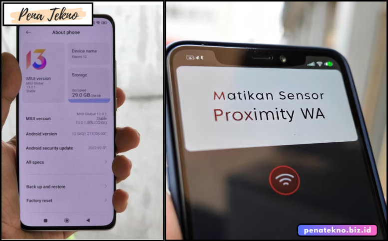 Menonaktifkan Sensor Proximity di Android vs iOS