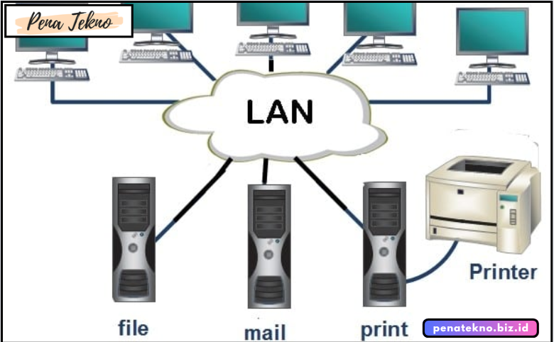Tipe-Tipe Jaringan yang Menghubungkan Komputer